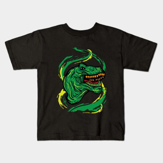 dinosaur Kids T-Shirt by FIFTY CLOTH